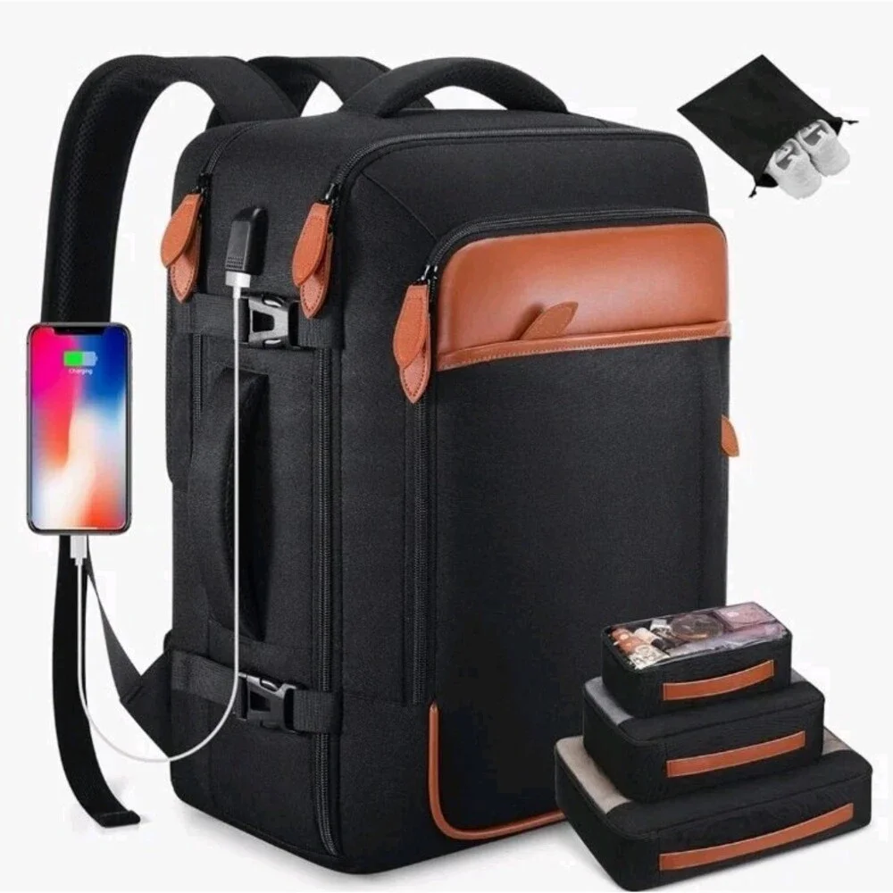 MIUSSE Large Travel Laptop Backpack Bagbfor Men Women, Carry On, SEE INFO!
